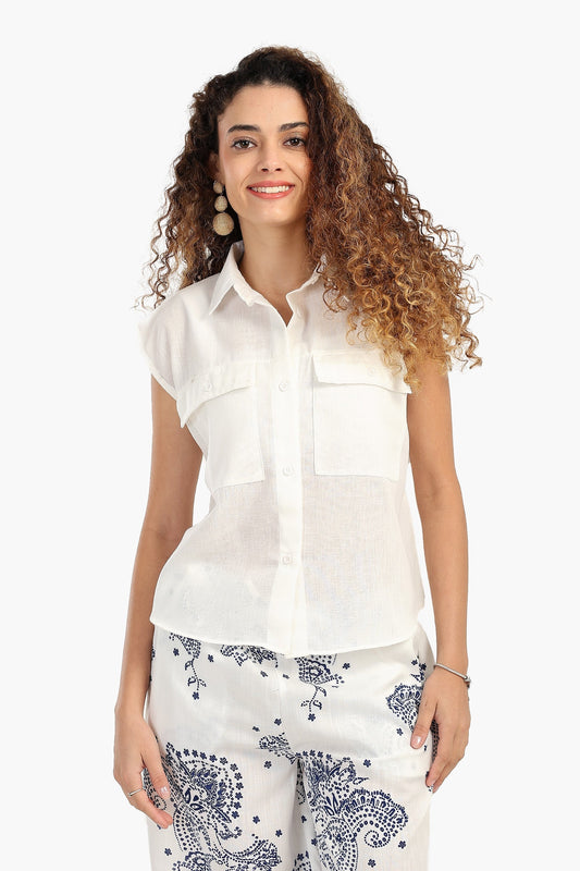 Classic Cotton Blend Shirt