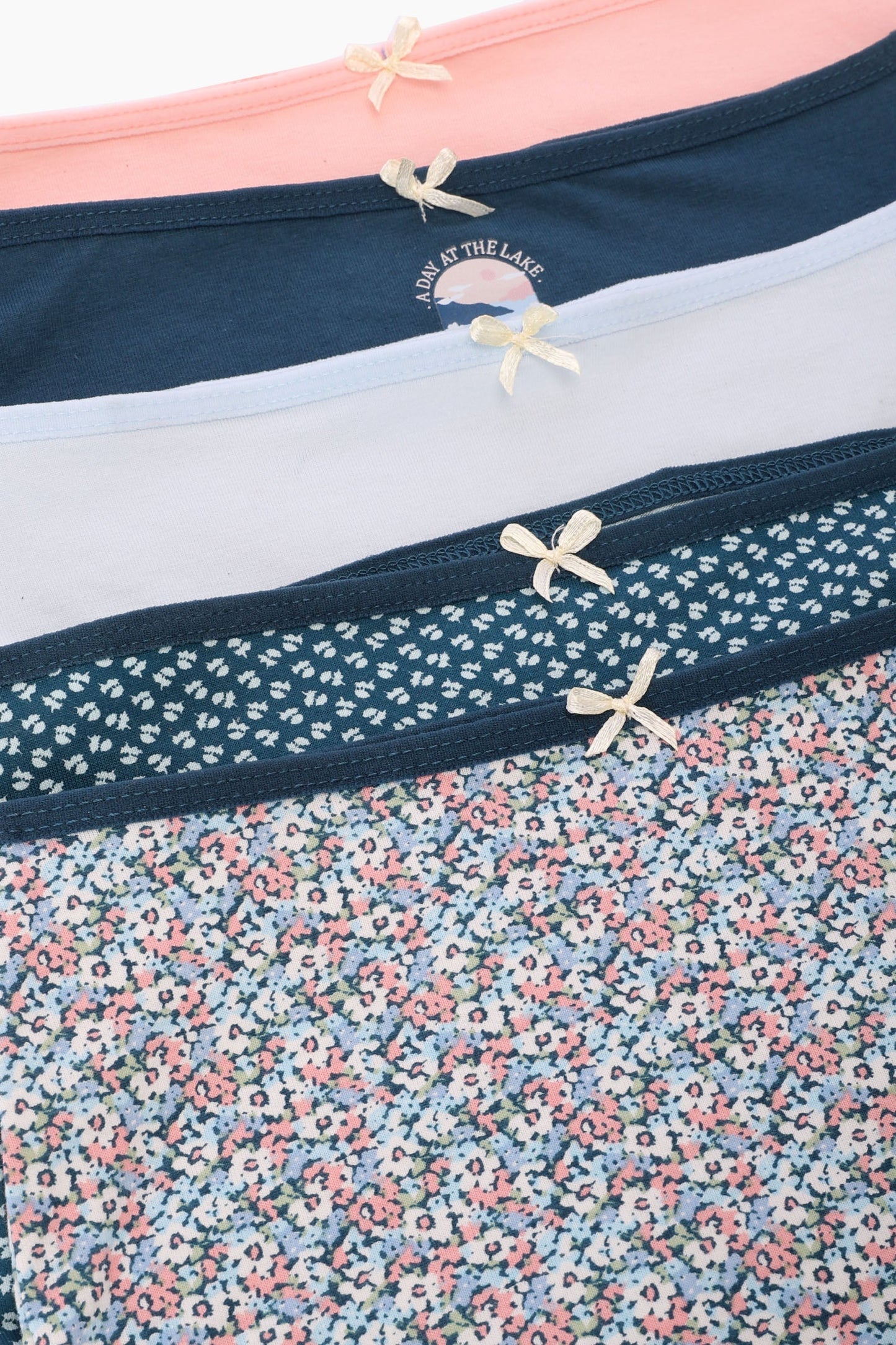 Pack of 5 Colored Full Brief Panties