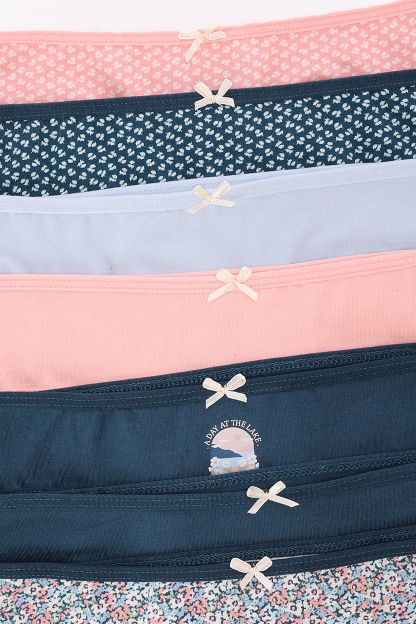 Pack of 7 Colored Bikini Panties