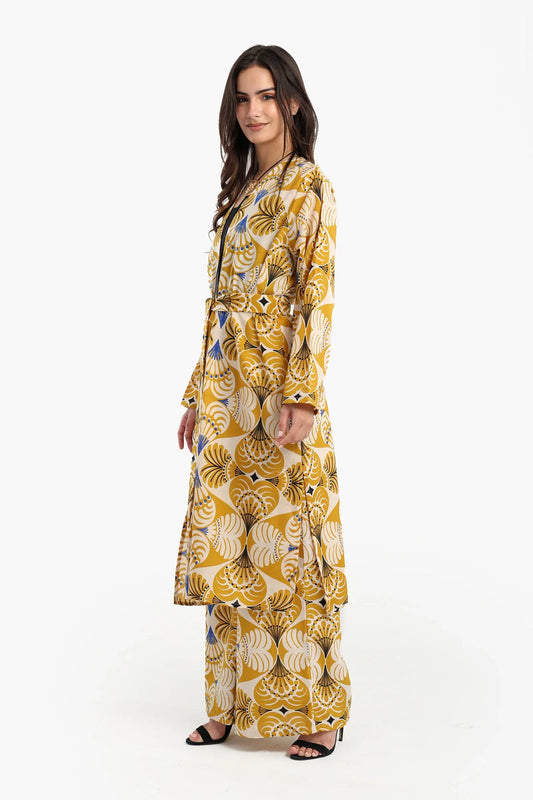 Cotton Printed Summer Kimono – Multicolor