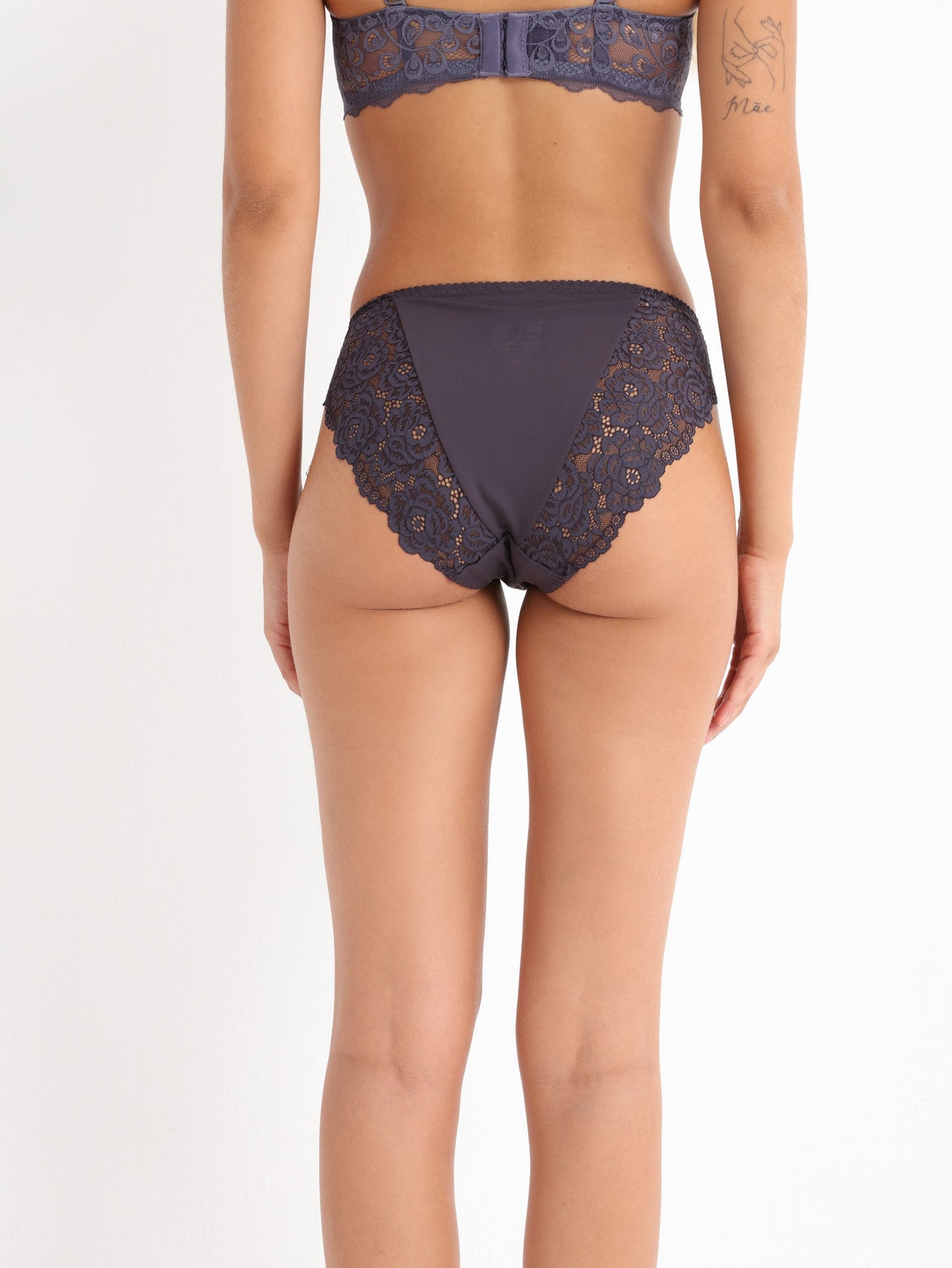 Lace Desire Bikini - Dark Grey