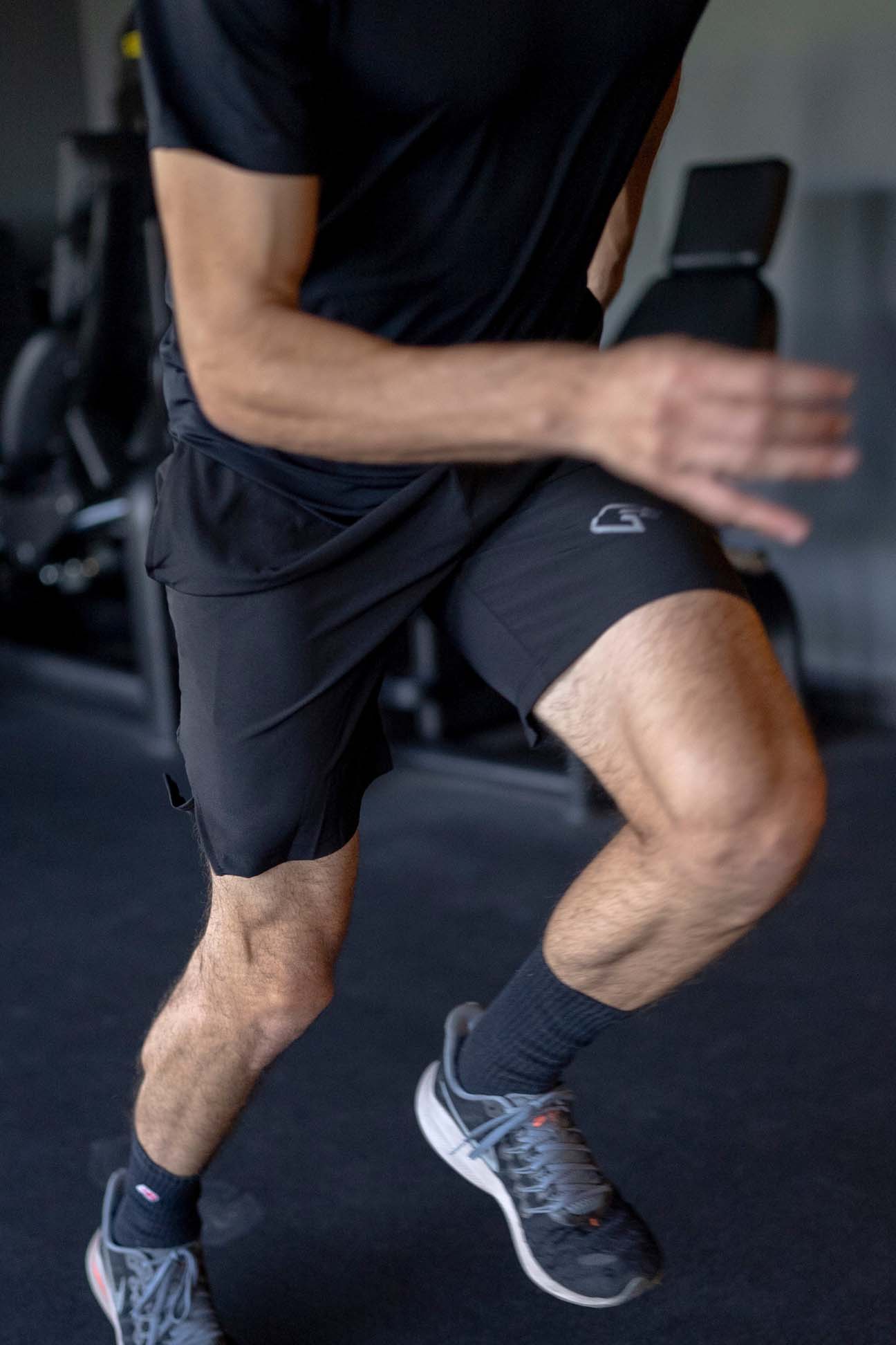 Synthetic Blume basic Shorts V2 - Black