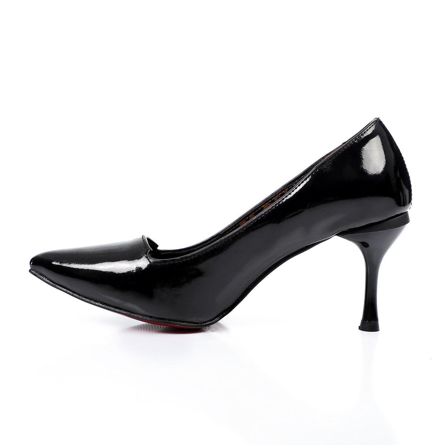 Verne Pointed Toe Slip-On Pumps – Black