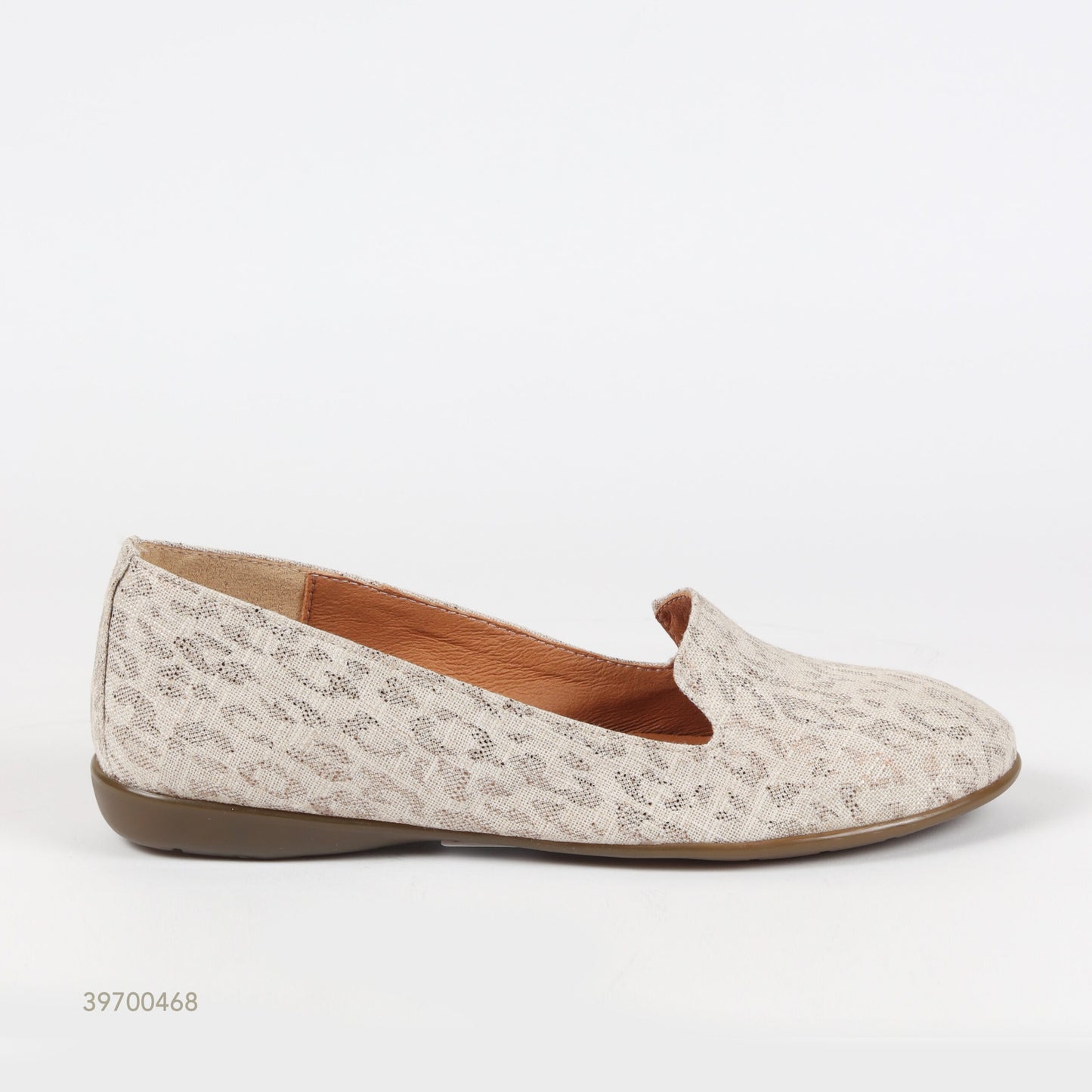 Faux Leather Slip-On Ballerina Flats - Leopard