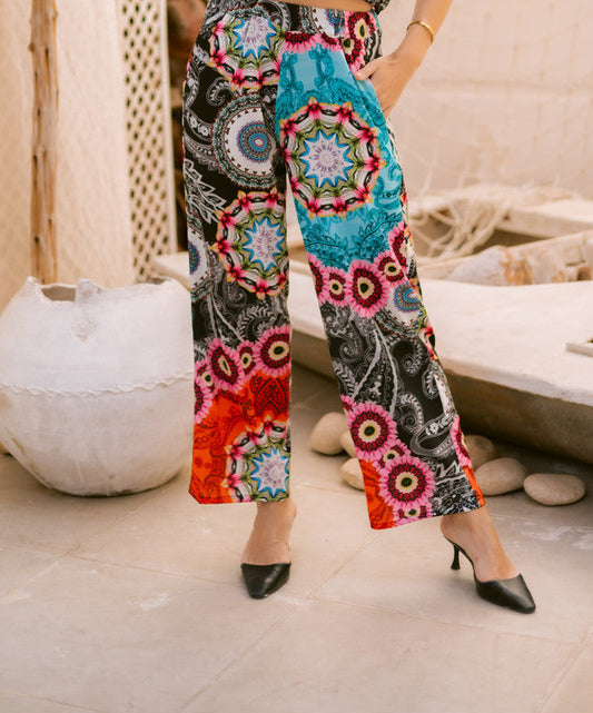 Soft Crepe Printed Set – Multicolor