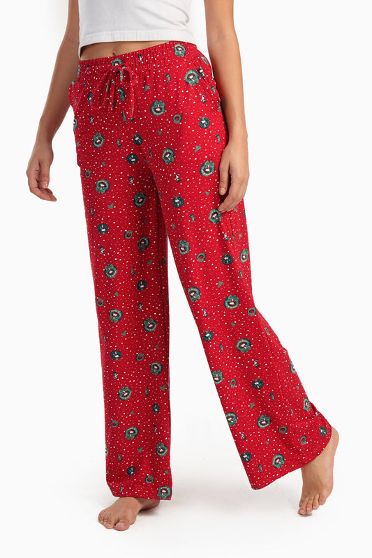 Snoopy Printed Cotton Pyjama Pants