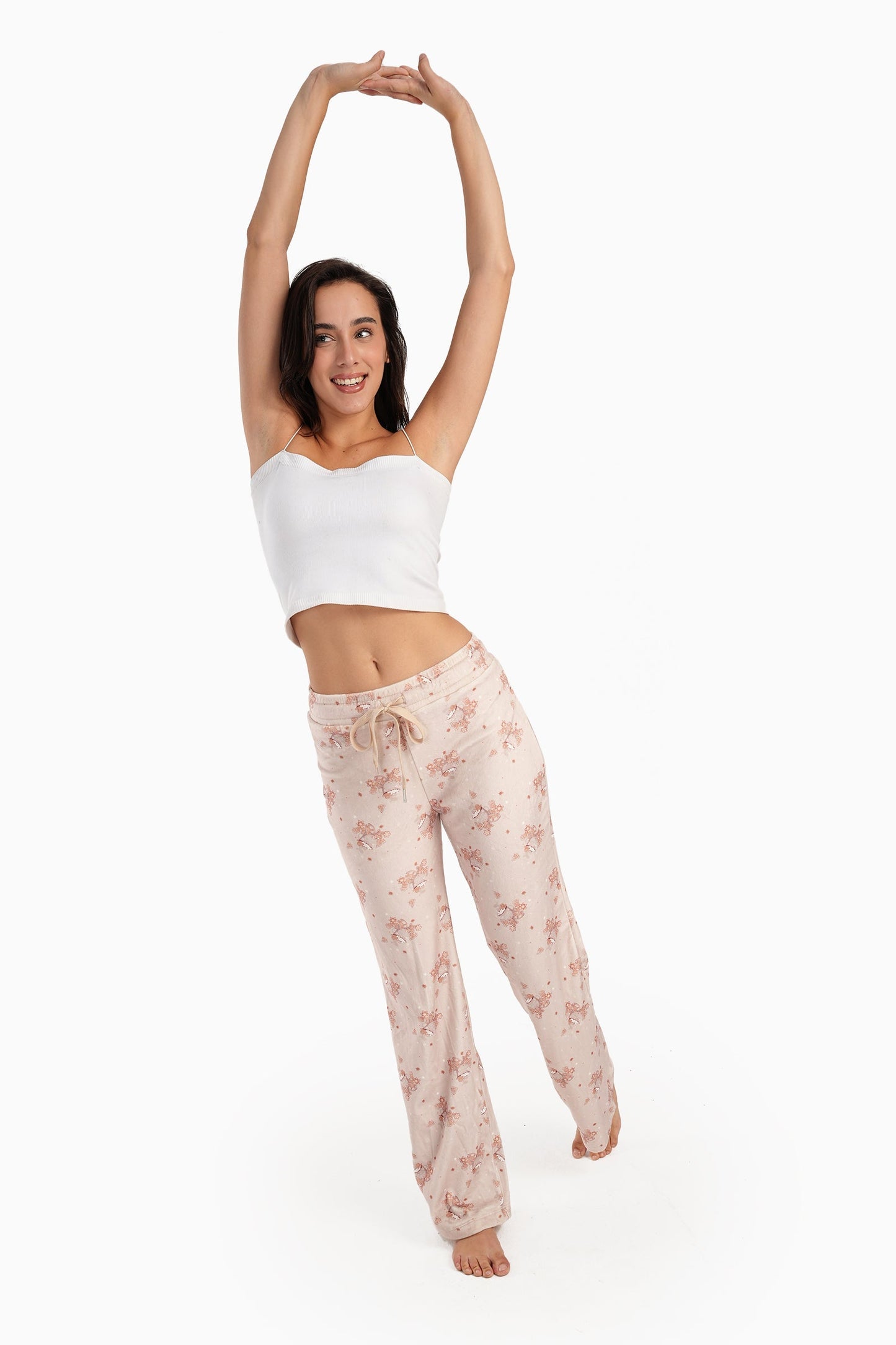 Colored Velvet Pajama Pants