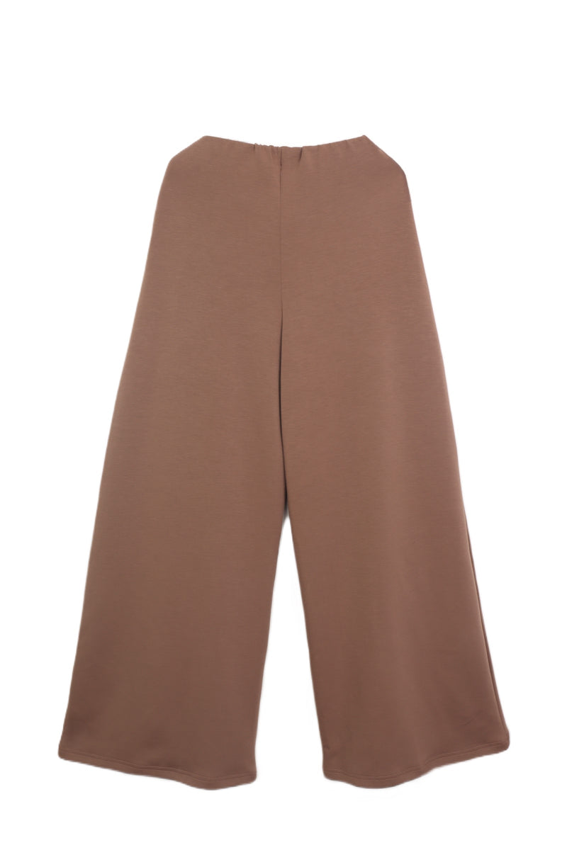 Viscose Wide Leg Lounge Pants – Coffee