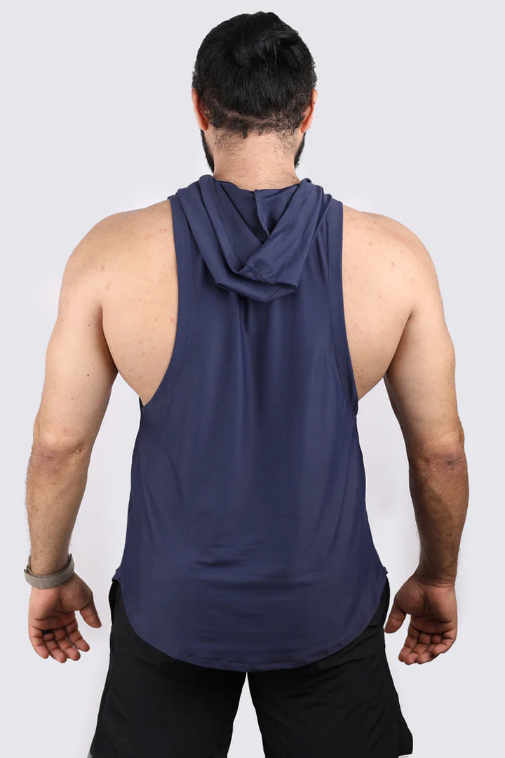 Synthetic Opulent OS sleeveless T-Shirt - Navy