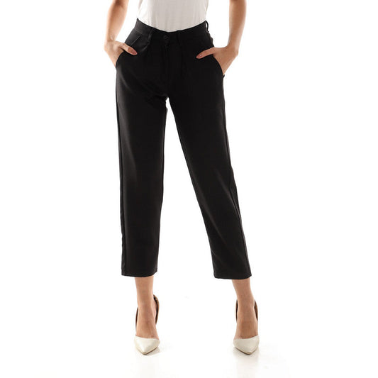 Classic Fit Pants - Black