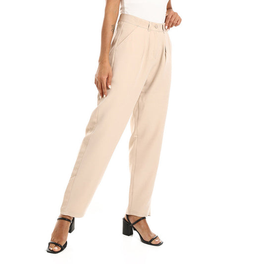 Classic Pants - Beige