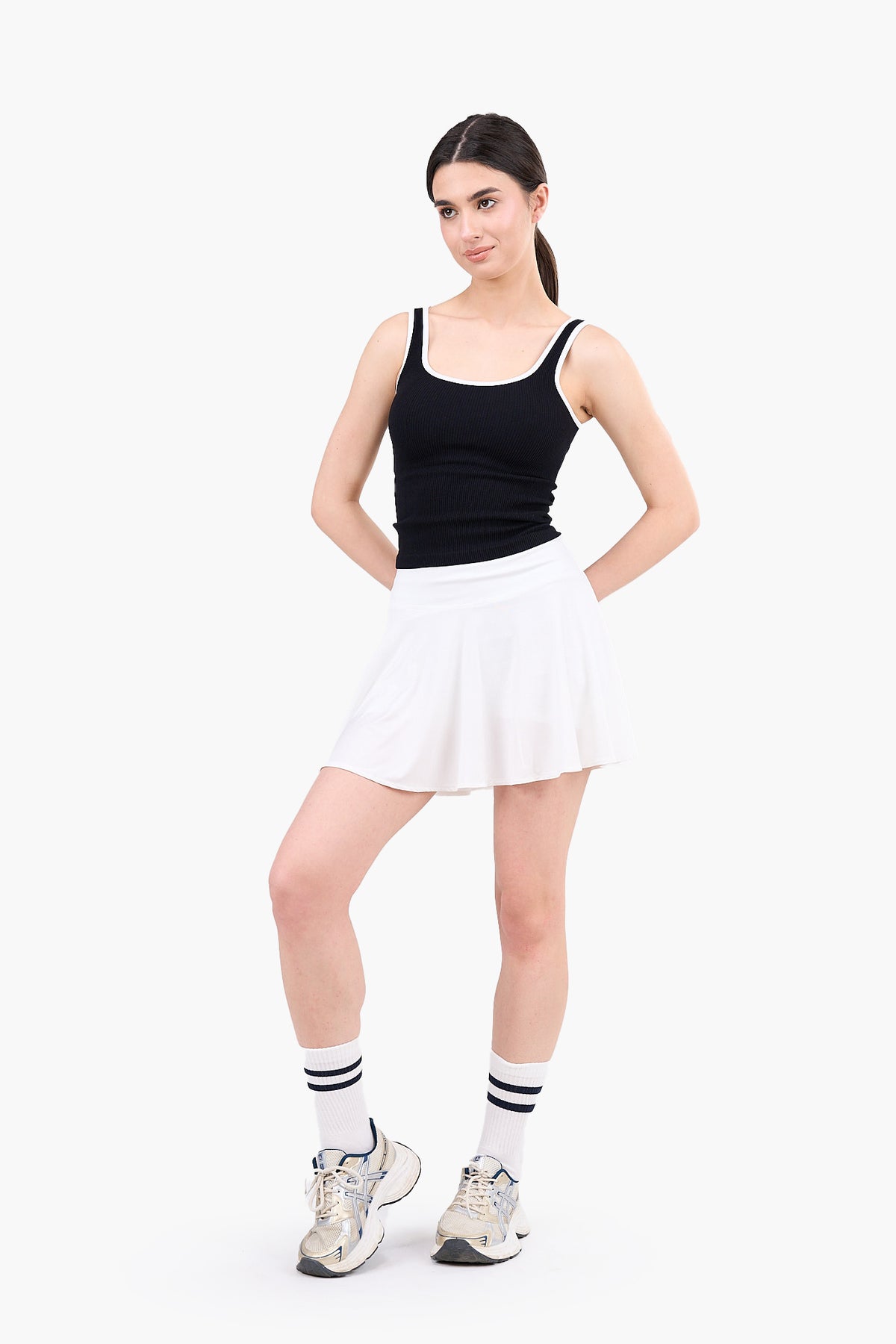 Square Neck Sleeveless Top