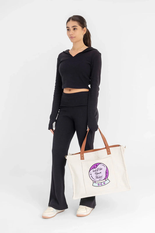 Canvas Wanderlust Canvas Tote - Multicolor