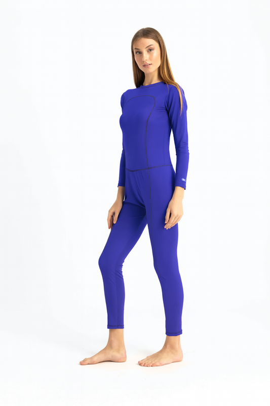 Lycra Women Swimsuit - Blue