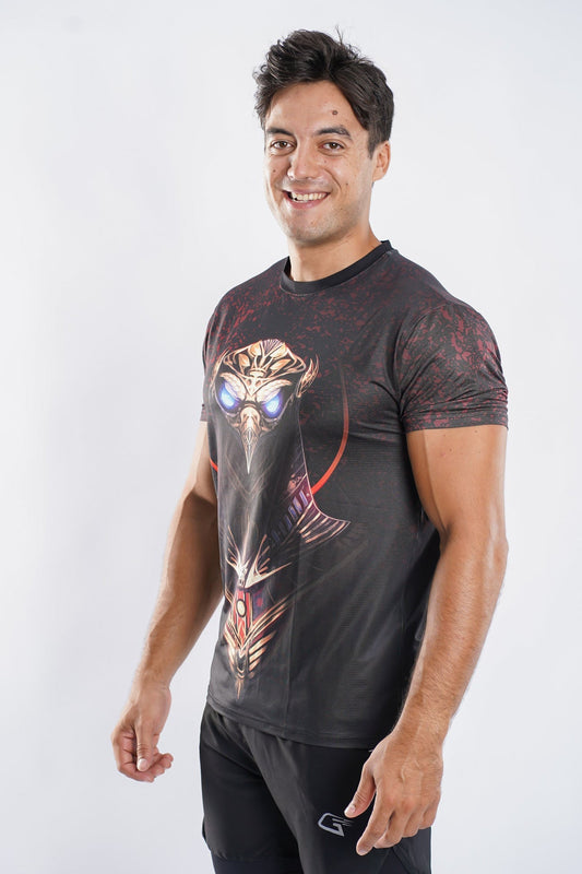 Synthetic Raven Rise Athletic T-shirt - Multicolor