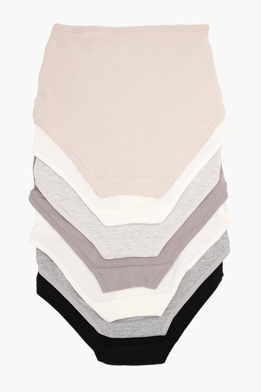 Pack of 7 Colored Full Brief Panties
