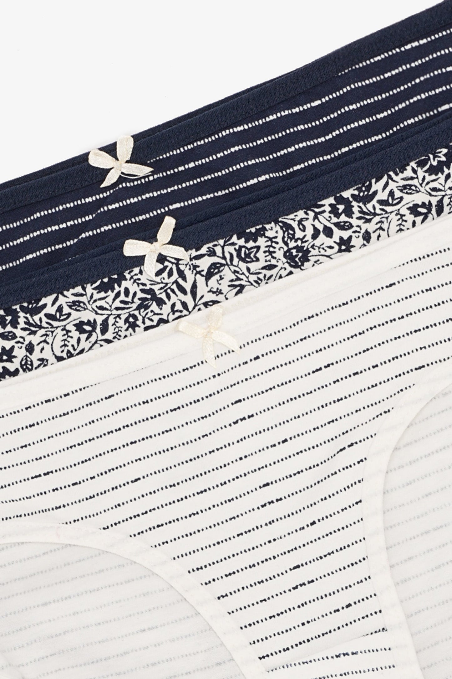 Pack of 3 Colored Bikini Panties