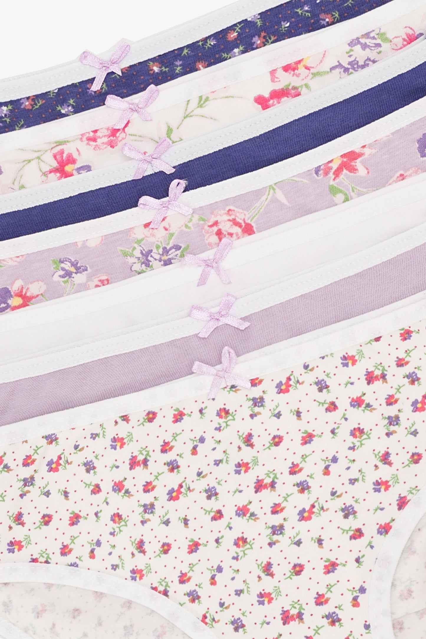 Pack of 7 Colored Bikini Panties