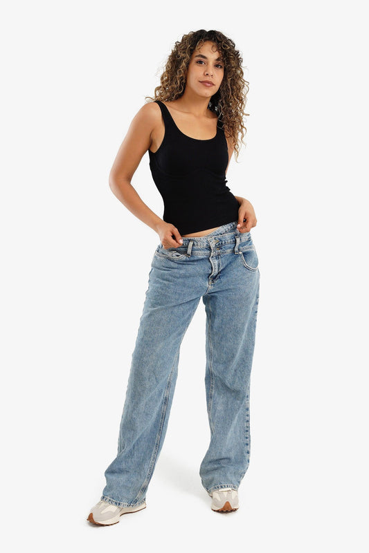 Top with Back Round Neck - Carina - كارينا