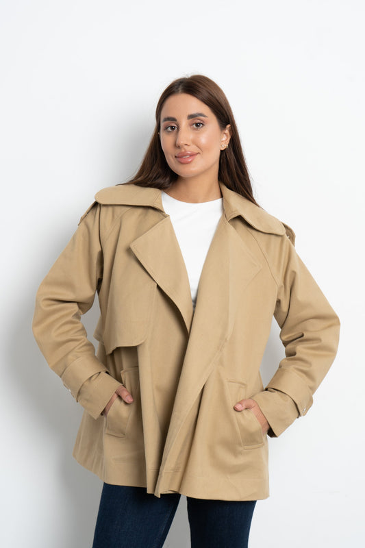 Trench Gaberdine Jacket