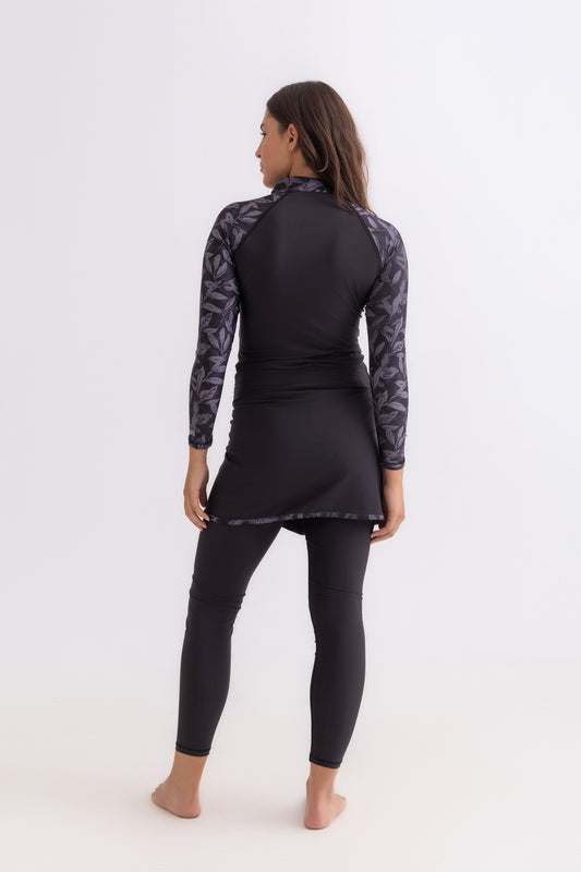 Lycra Feel Free Swimsuit - Black