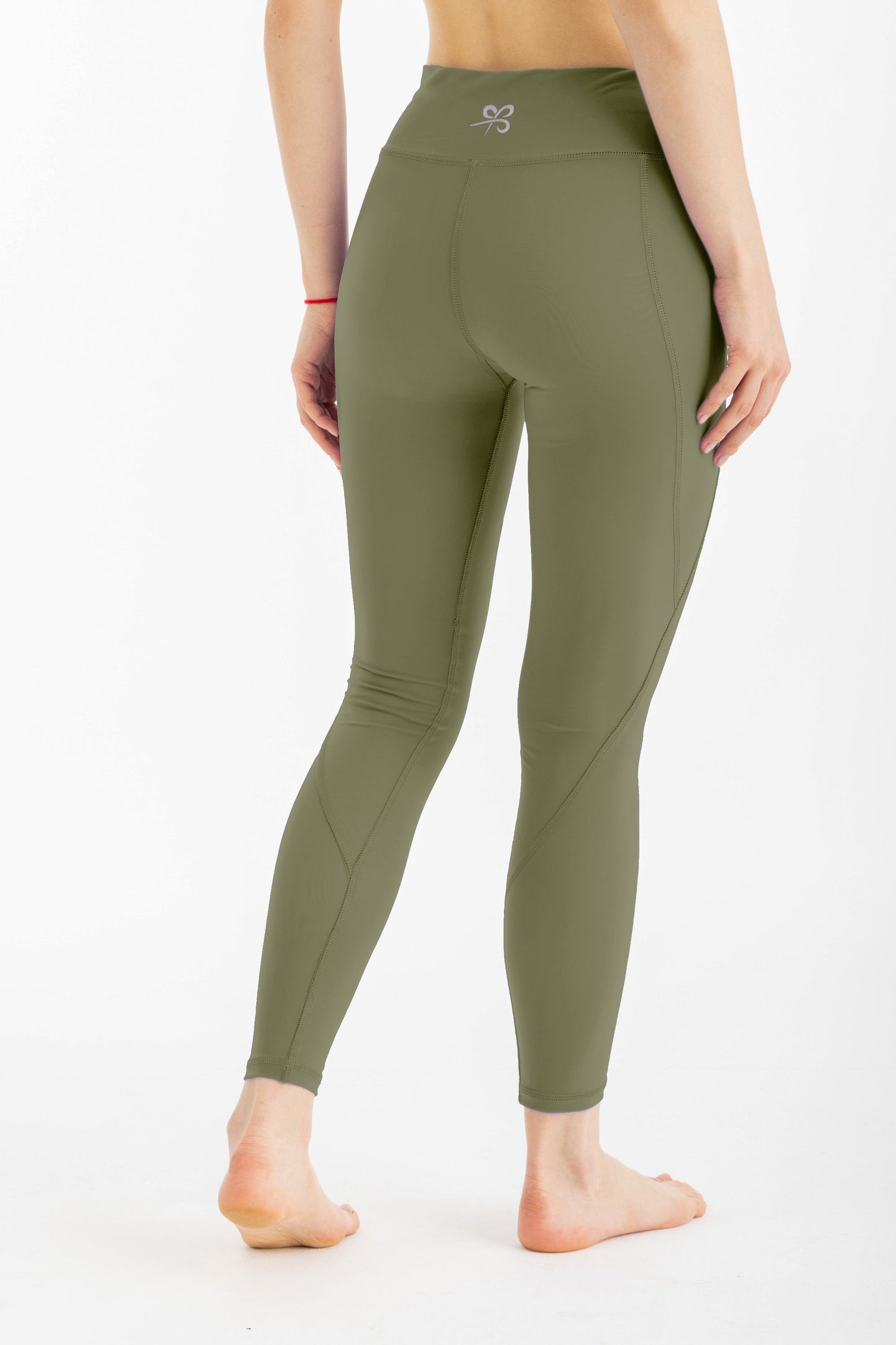 Lycra Swim Leggings - Olive