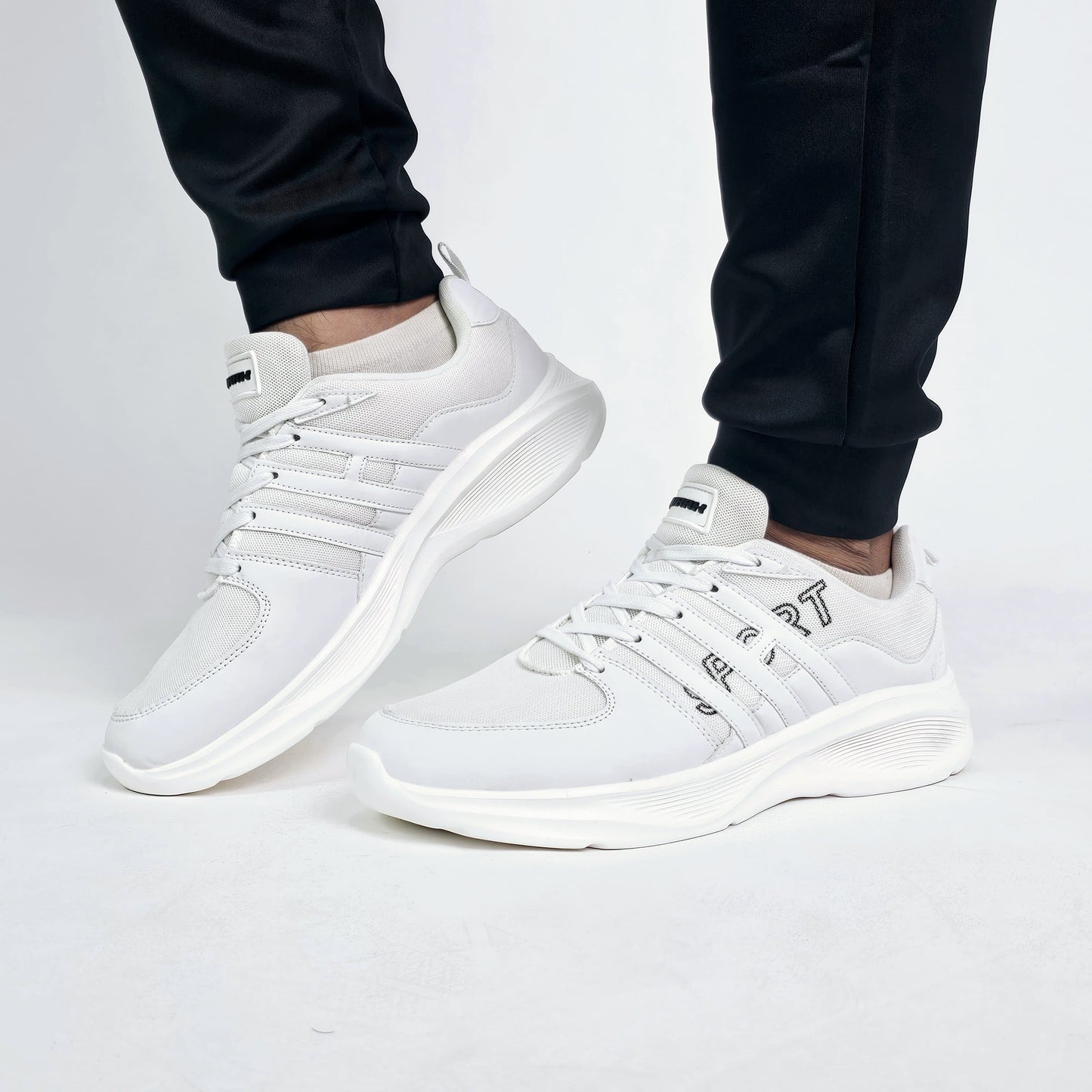 Leather Glory Sneakers - White