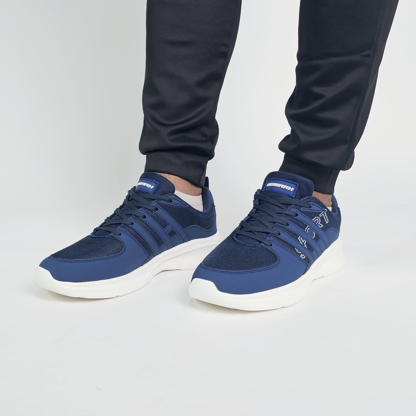 Leather Glory Sneakers - Navy