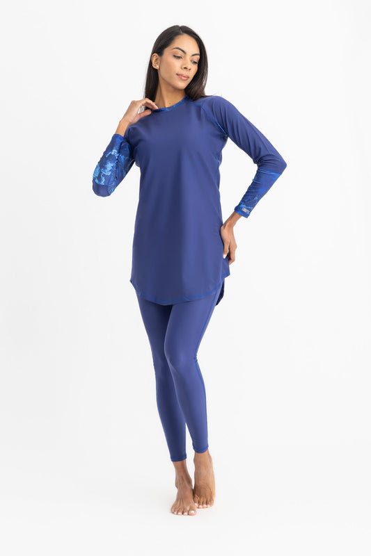 Lycra Ocean Sense Swimsuit - Dark Blue