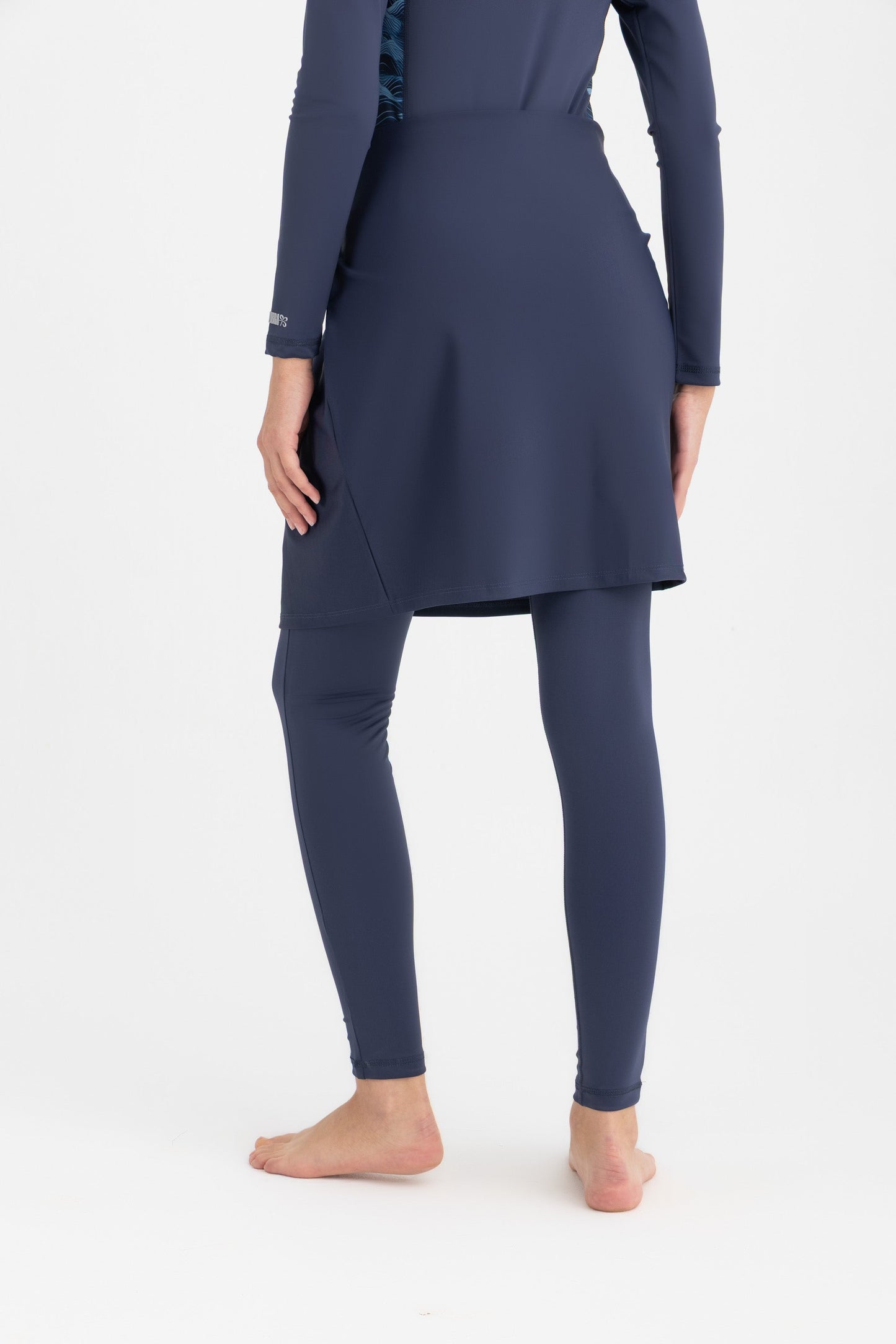 Lycra Beach Wrap - Navy