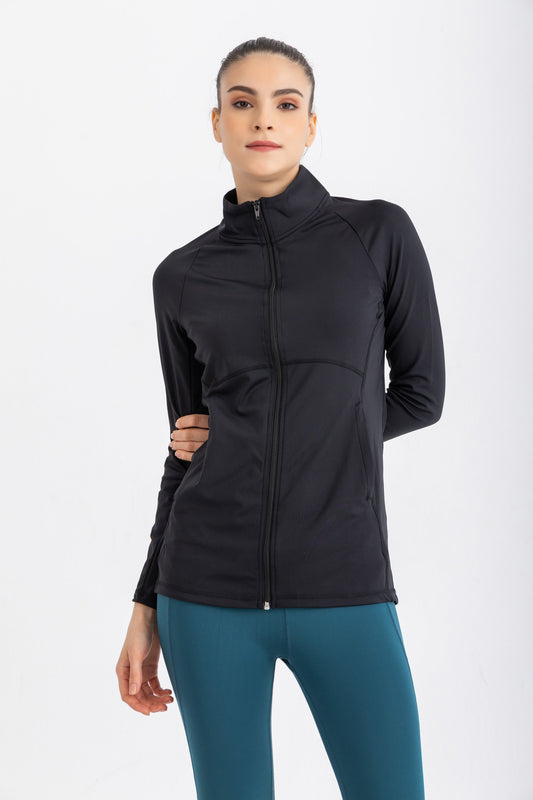 Lycra Performance Jacket - Black