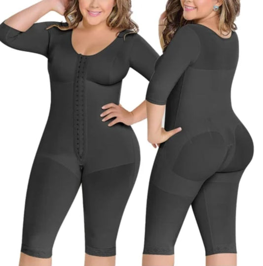 Full-Body Shaper Suit - Black
