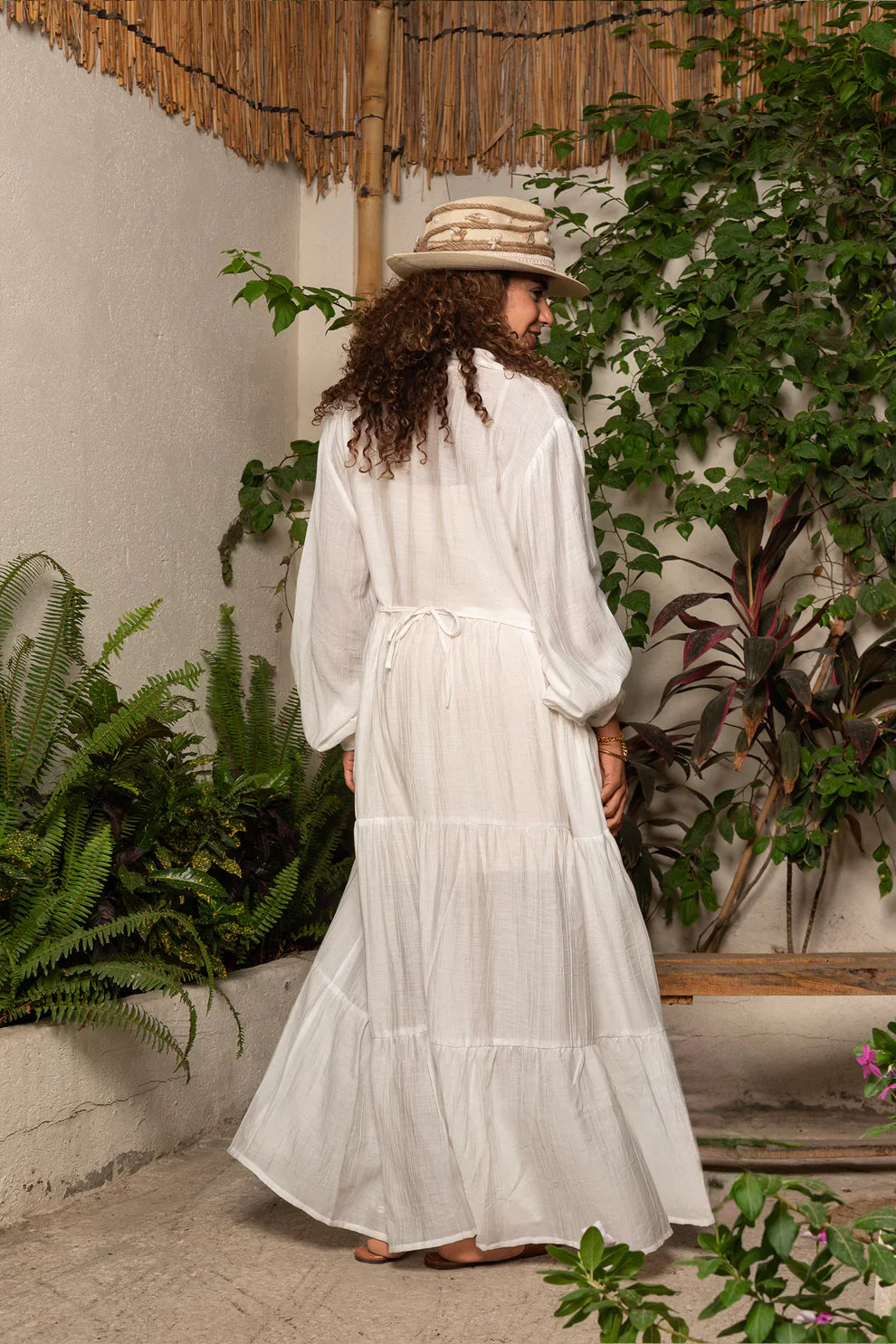 Maxi Flowy Beach Dress