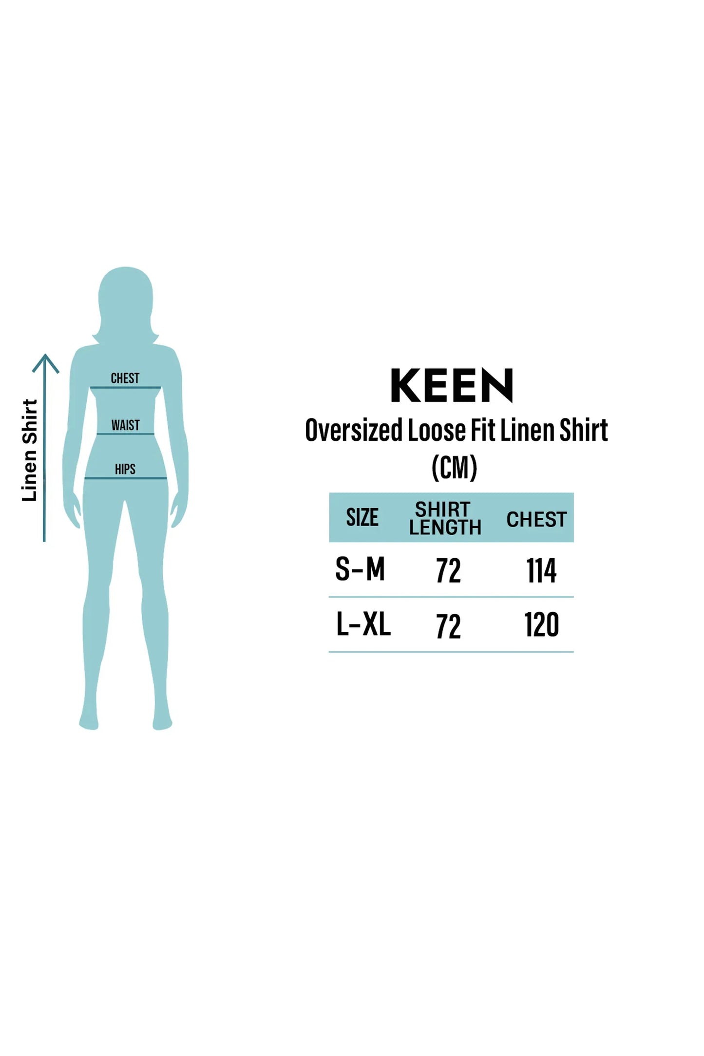 Linen Oversized Loose Fit Shirt