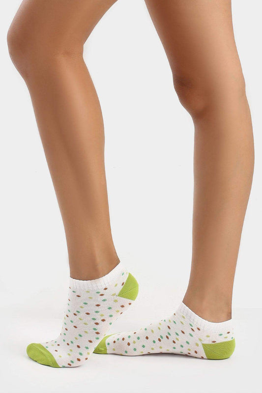 Ankle Cotton Socks (Pack of 3) - Carina - كارينا