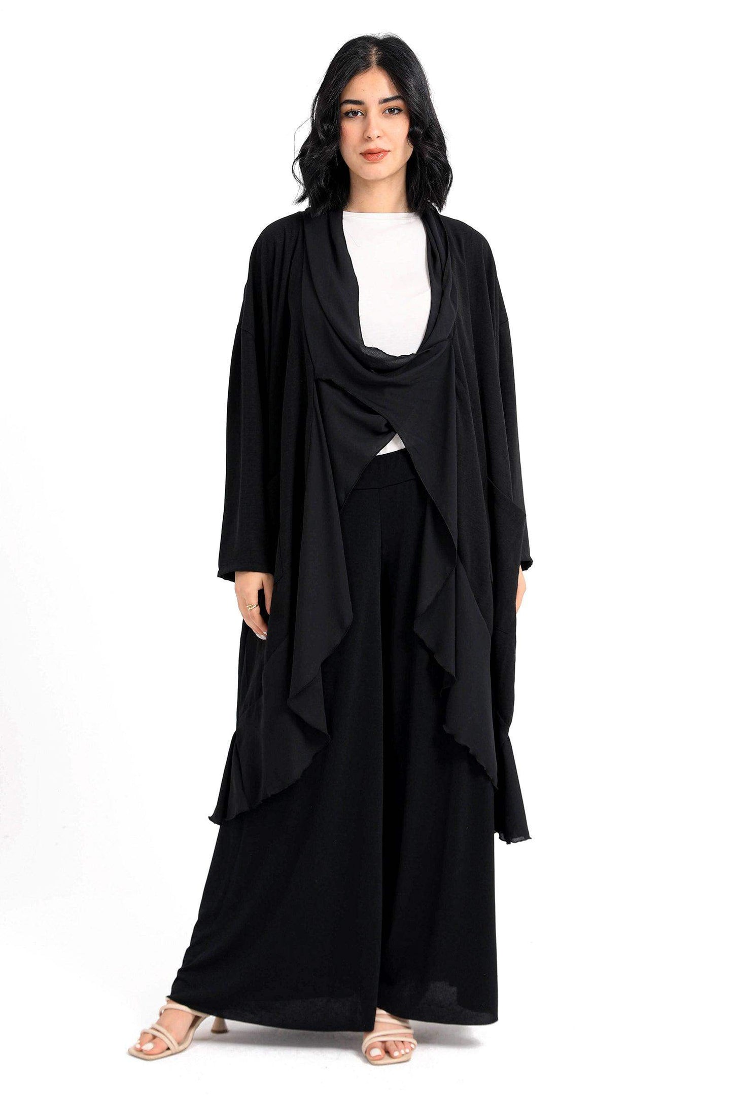 Ankle Length Wide Leg Pants - Carina - كارينا