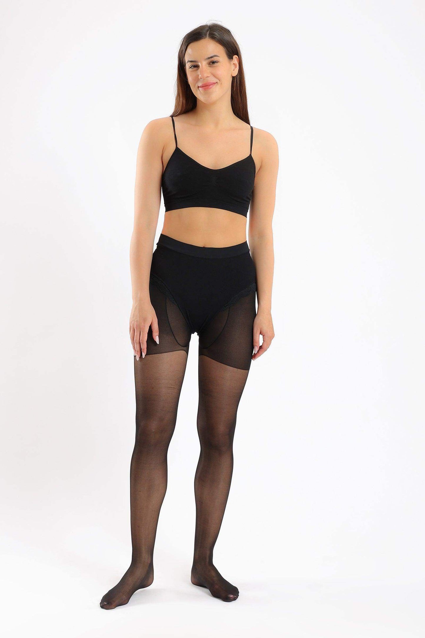 Crystal Pantyhose - 2 Pcs - Carina - كارينا