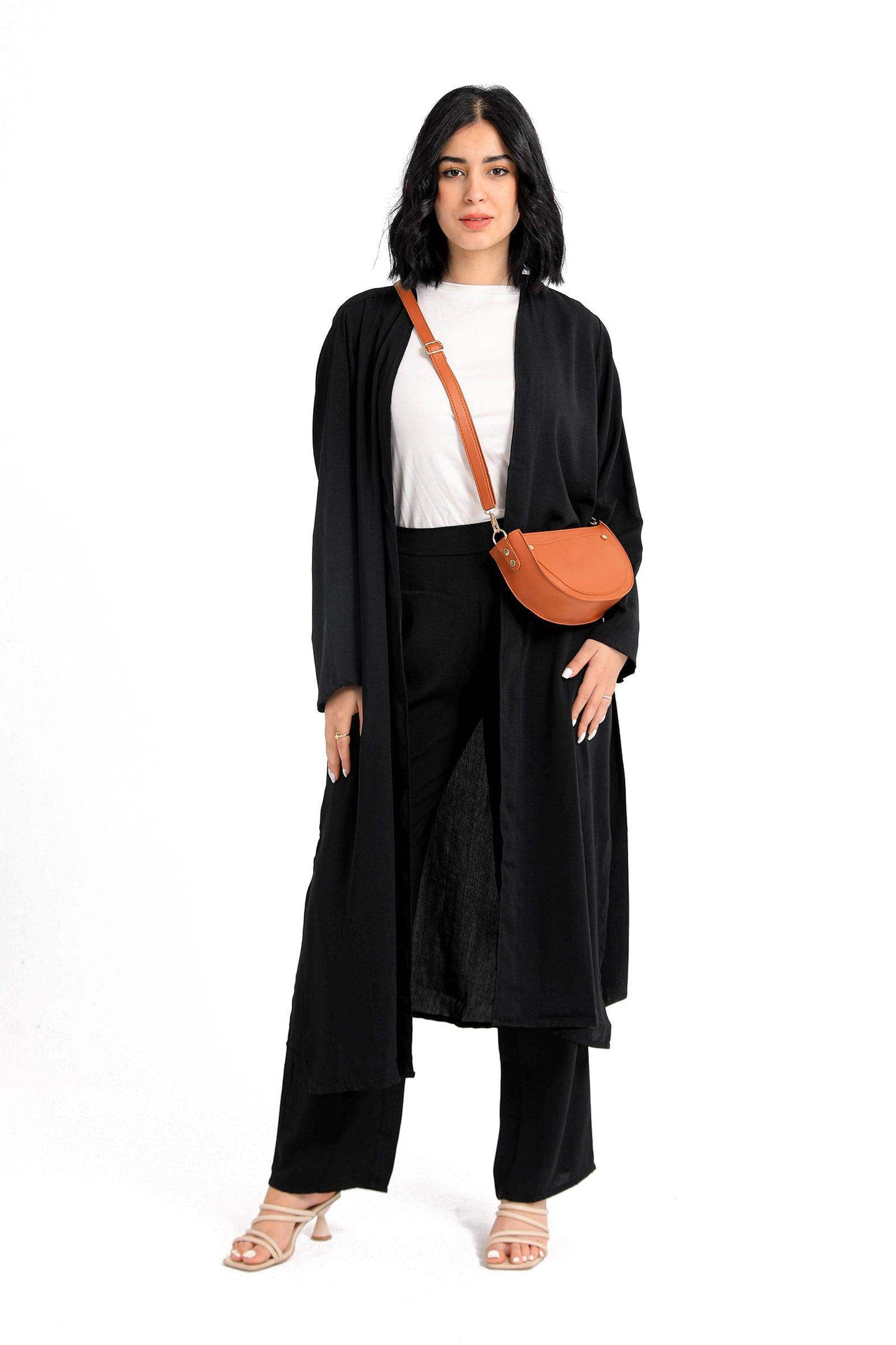 Flowy Straight Cut Pants - Carina - كارينا