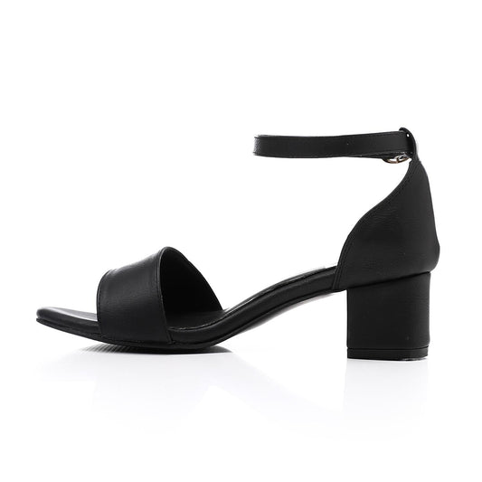 Leather Classic Sandal - Black