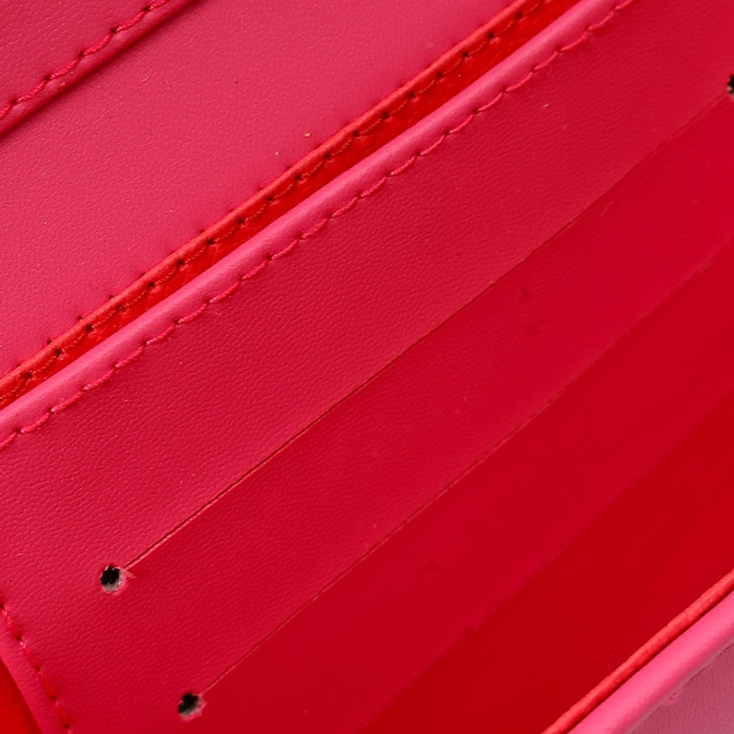 Faux Leather Shoulder Cross Bag - Pink