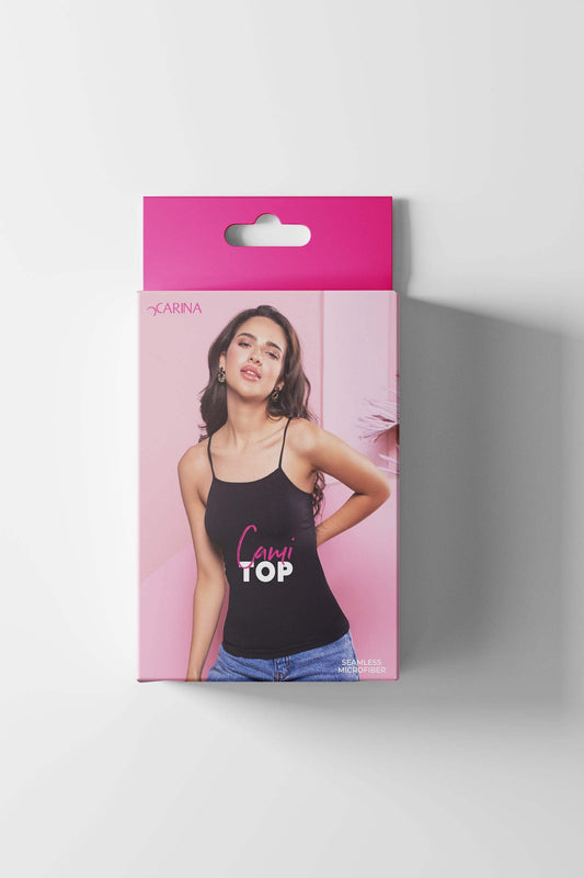 Microfiber Seamless Cami Top (Pack of 3) - Carina - كارينا