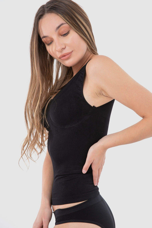 Sleeveless Body Shaper Top - Carina - كارينا