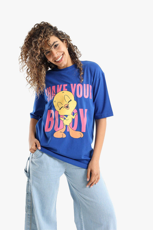 Tweety Printed T-Shirt - Carina - كارينا