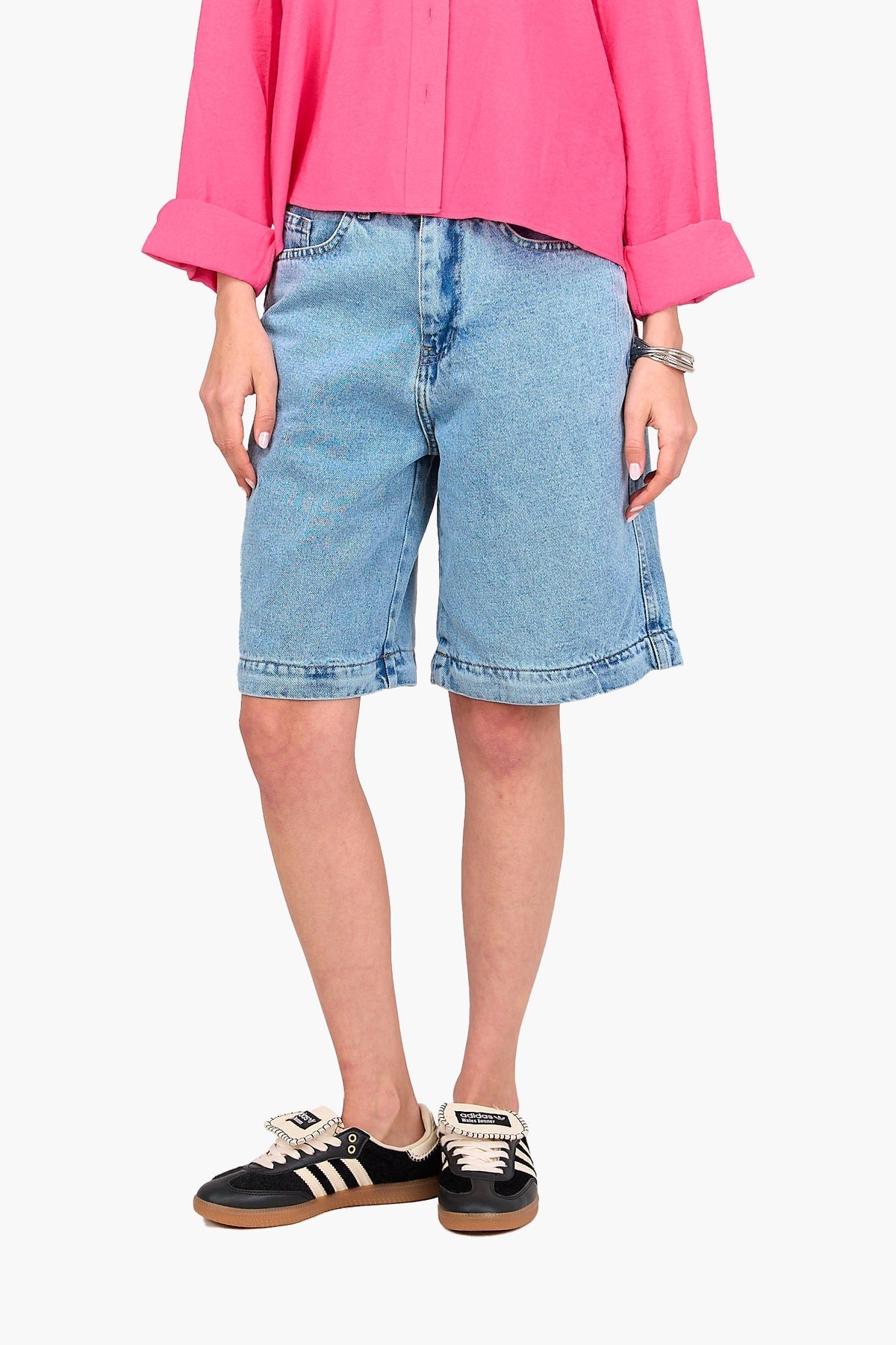 2in1 Convertible Denim Pants