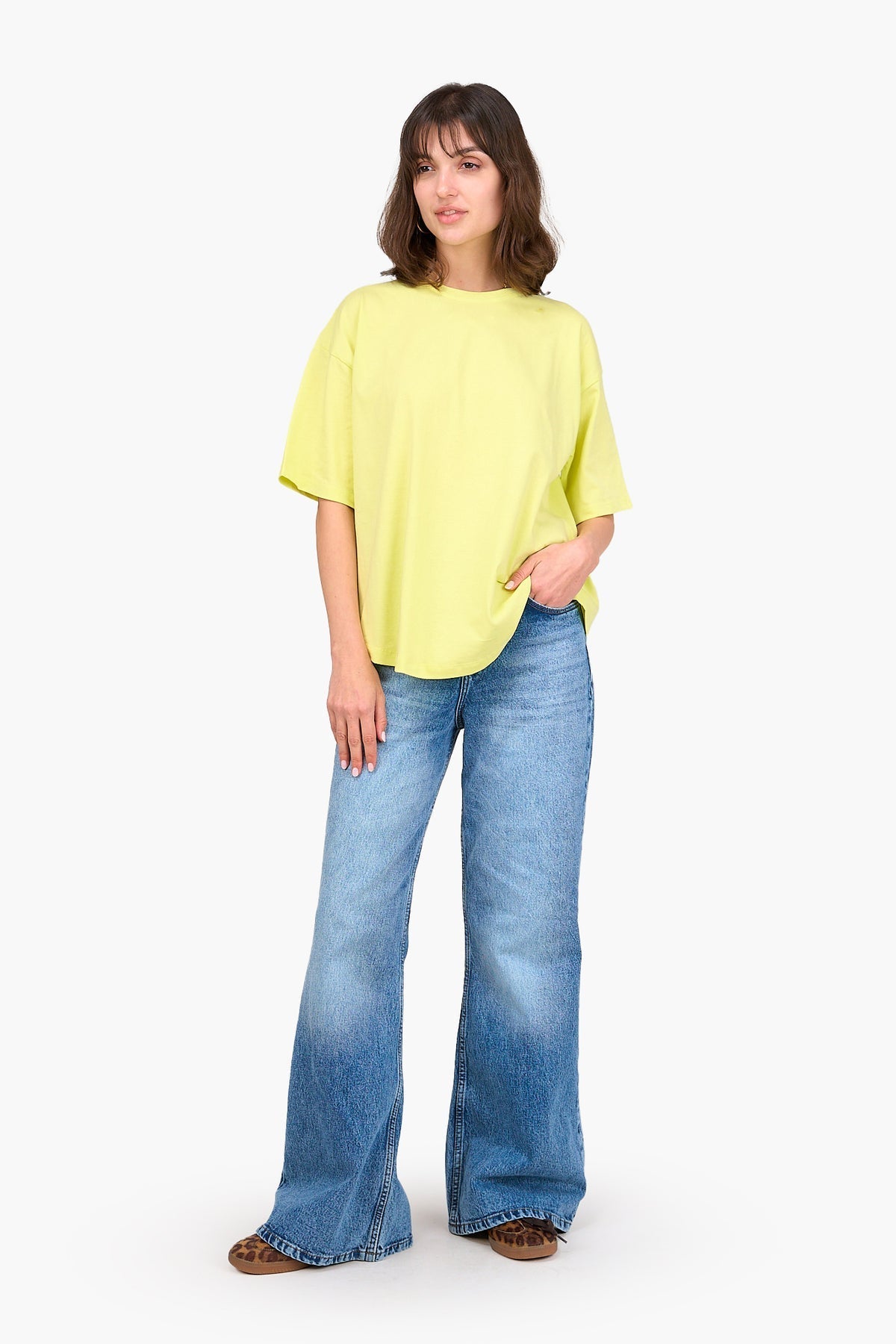 Back Printed Cotton T-Shirt