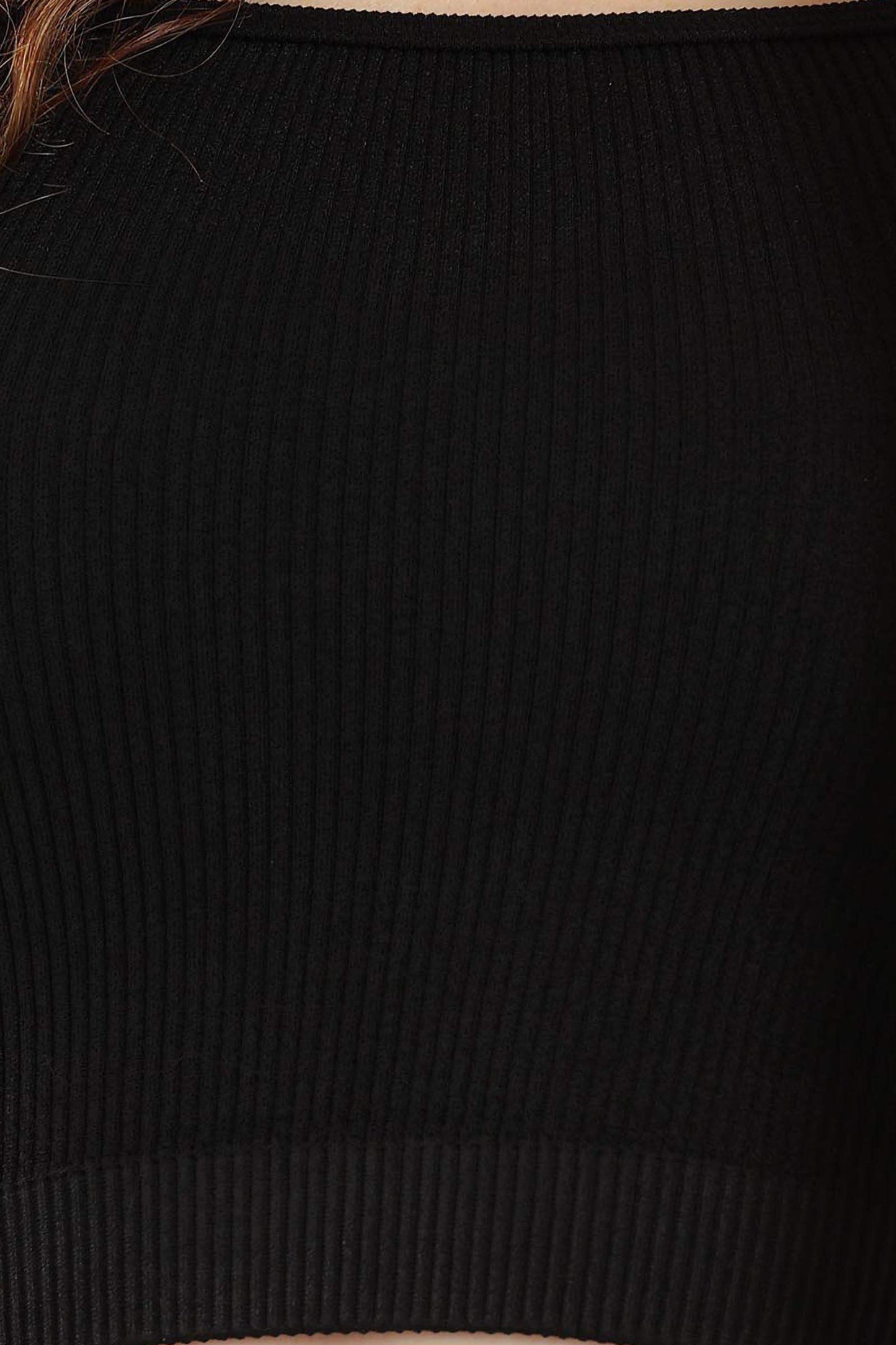 Wide Strap Crop Top - Carina - كارينا