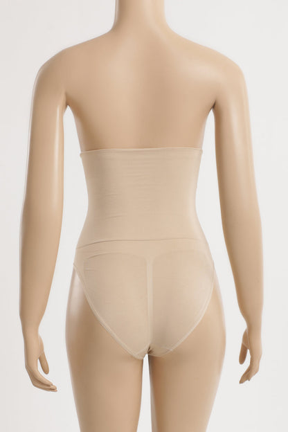 Polyamide Blend Plain Brief Corset – Nude