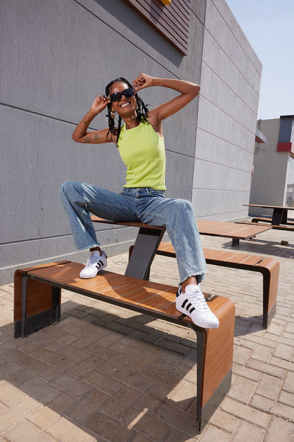 Denim Washed Jeans - Blue