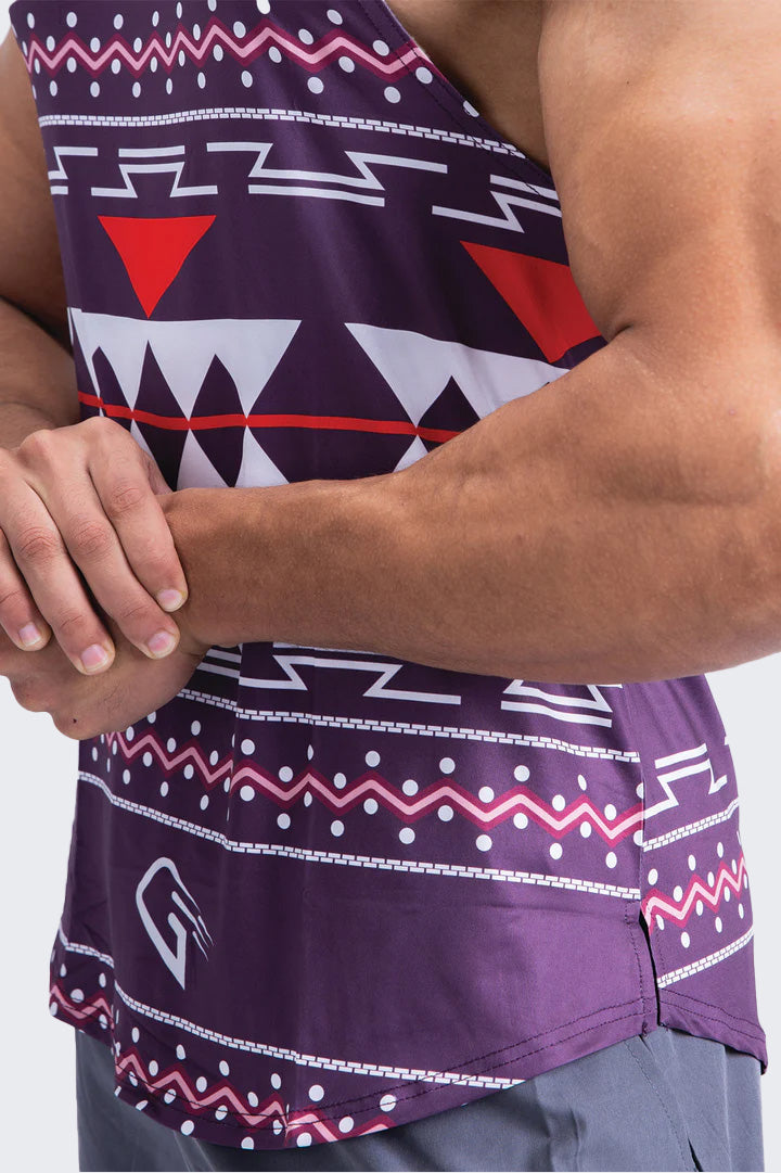 Synthetic Tricky Dreams Sleevless T-Shirt - Multicolor