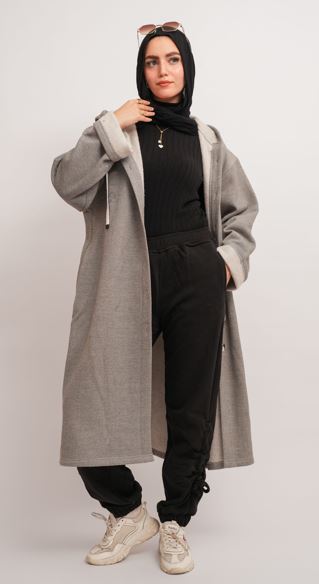 Winter Chic Oversized Hoodie Coat